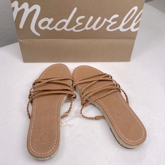 NWT Madewell Bobbi Espadrille Slide Size 9 - Picture 4 of 9